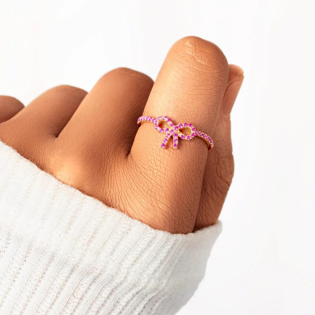 S925 Raise Awareness Of Breast Cancer Pink Ribbon