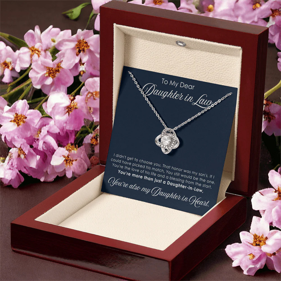 For Daughter-in-law - Forever Knot Necklace