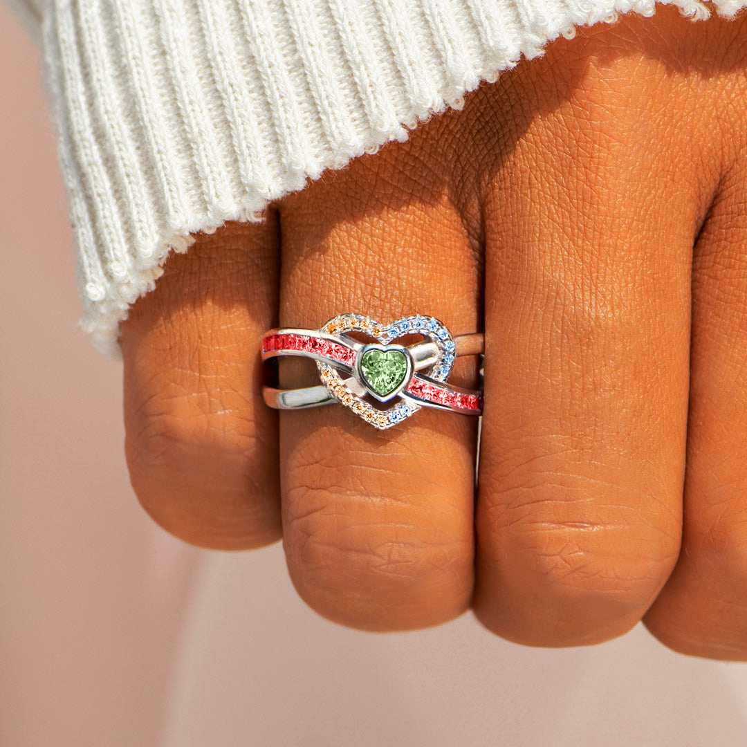 I WEAR MULTI-COLORED FOR MY STAR CHILD INFINITE LOVE RING