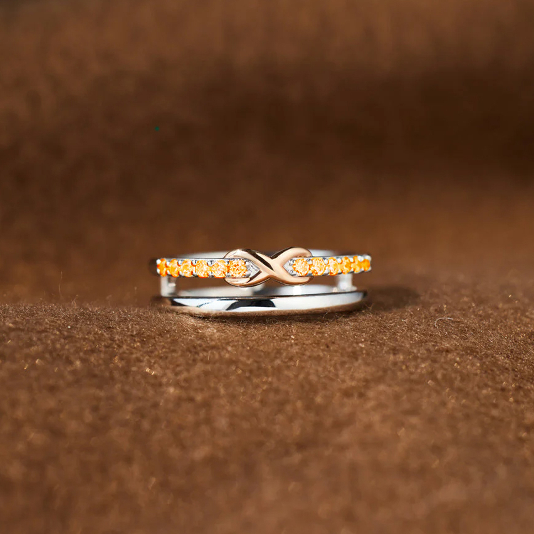 Multiple Sclerosis Awareness Infinity Ring