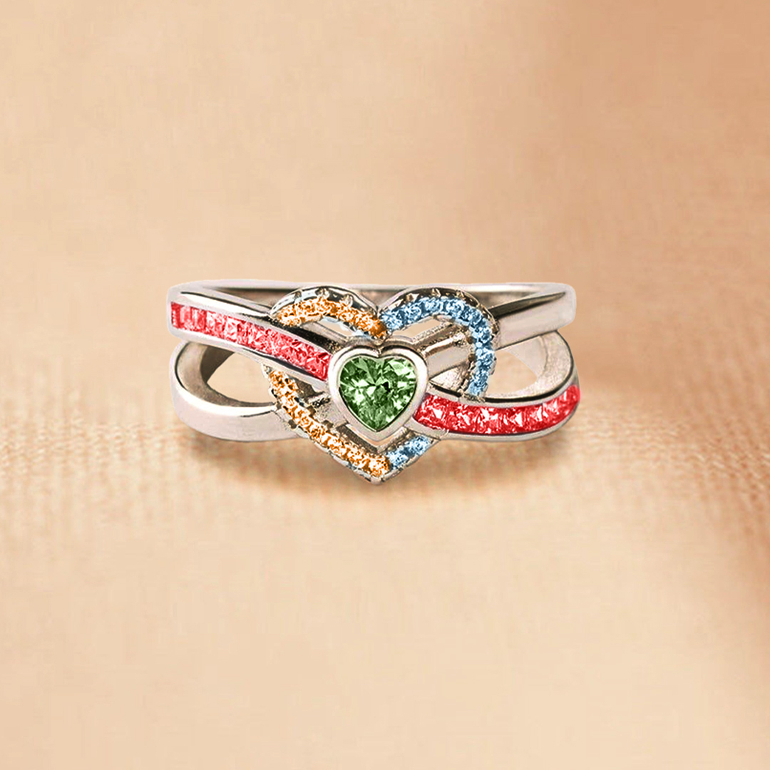 I WEAR MULTI-COLORED FOR MY STAR CHILD INFINITE LOVE RING