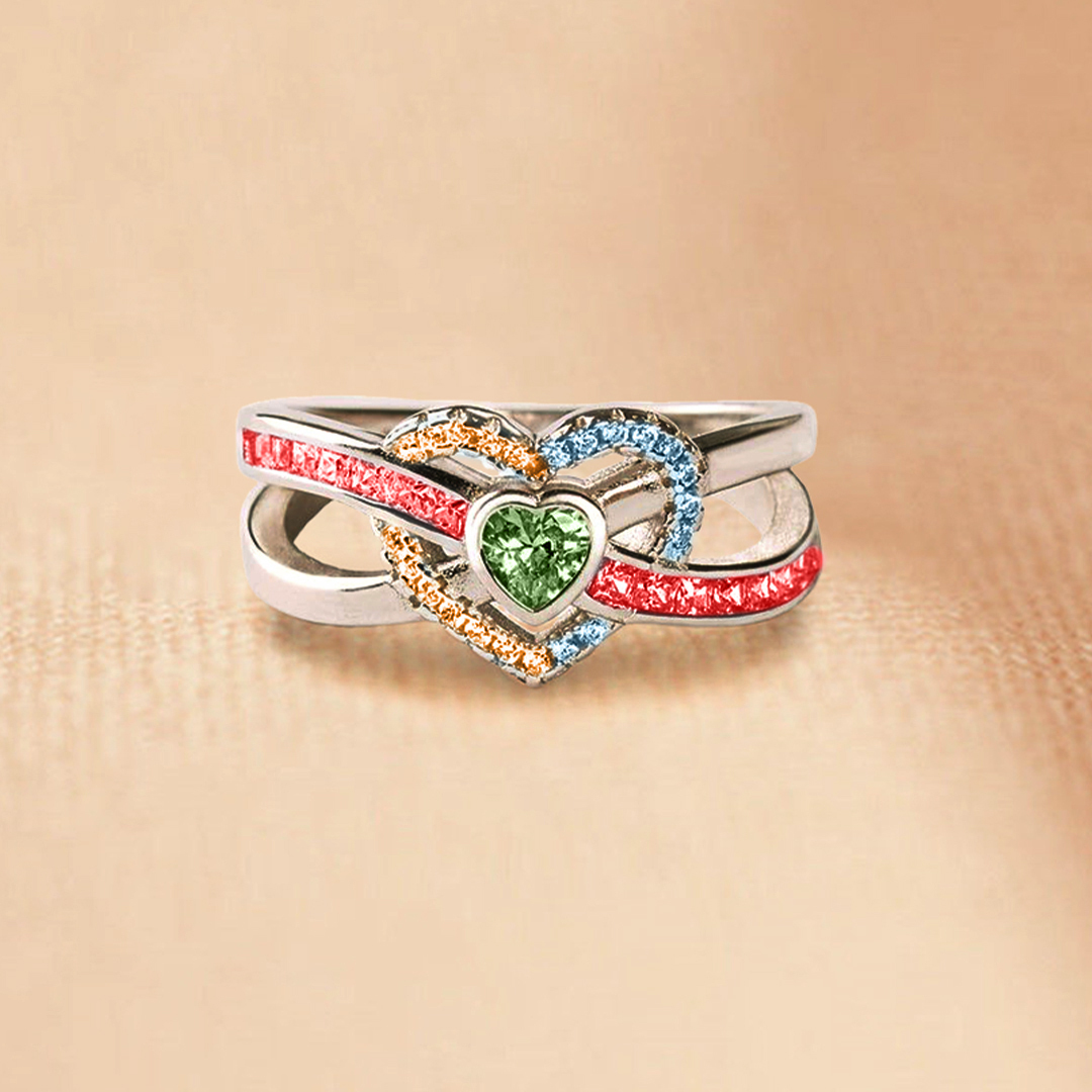 I WEAR MULTI-COLORED FOR MY STAR CHILD INFINITE LOVE RING
