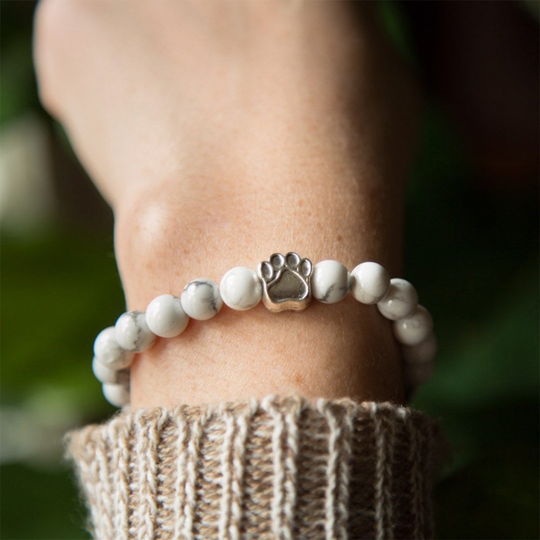 In Honor Of Your Beloved Furbaby Memorial Bead Bracelet