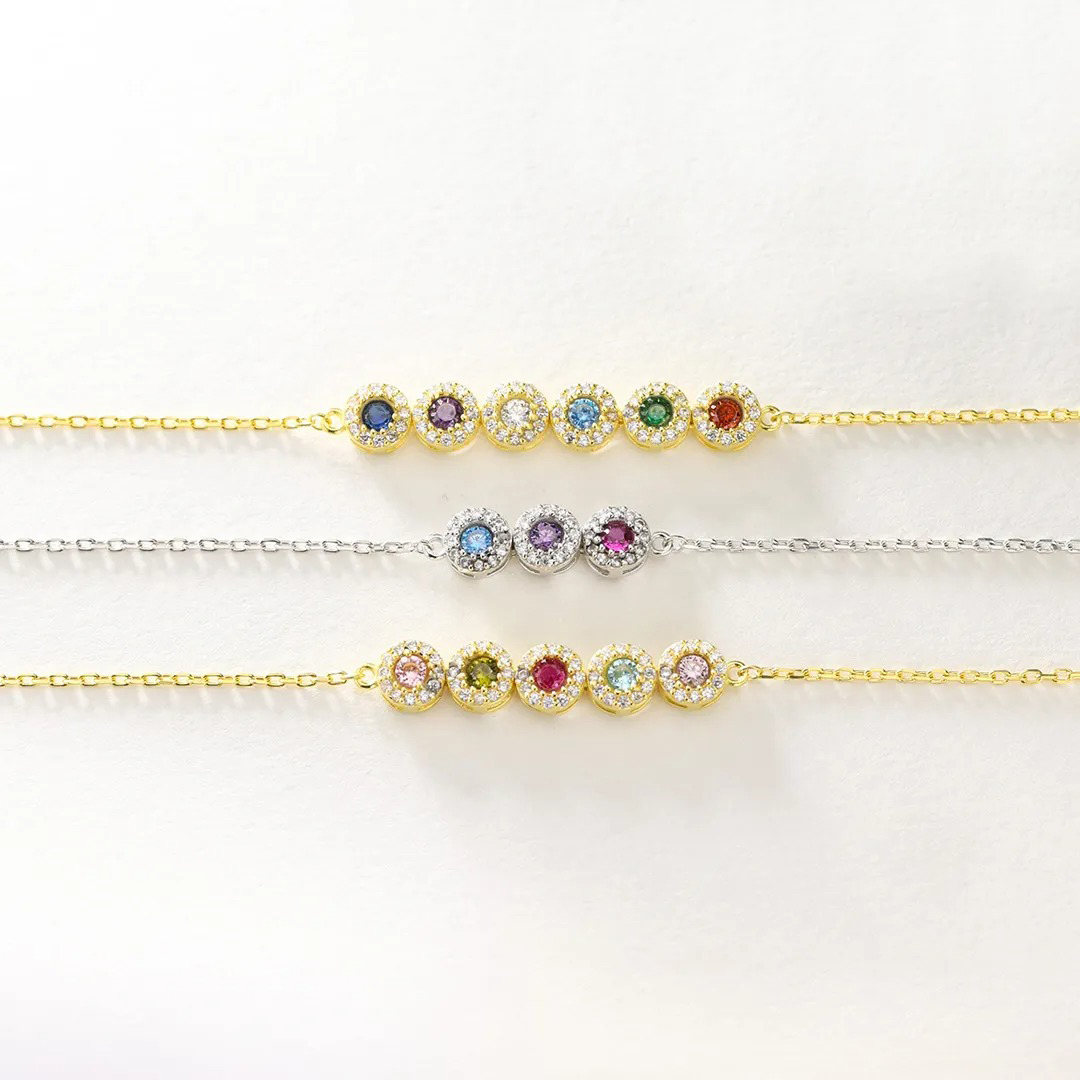 Grandma's/ Mama's  tears of joy specialized with 1-10 kids birthstones