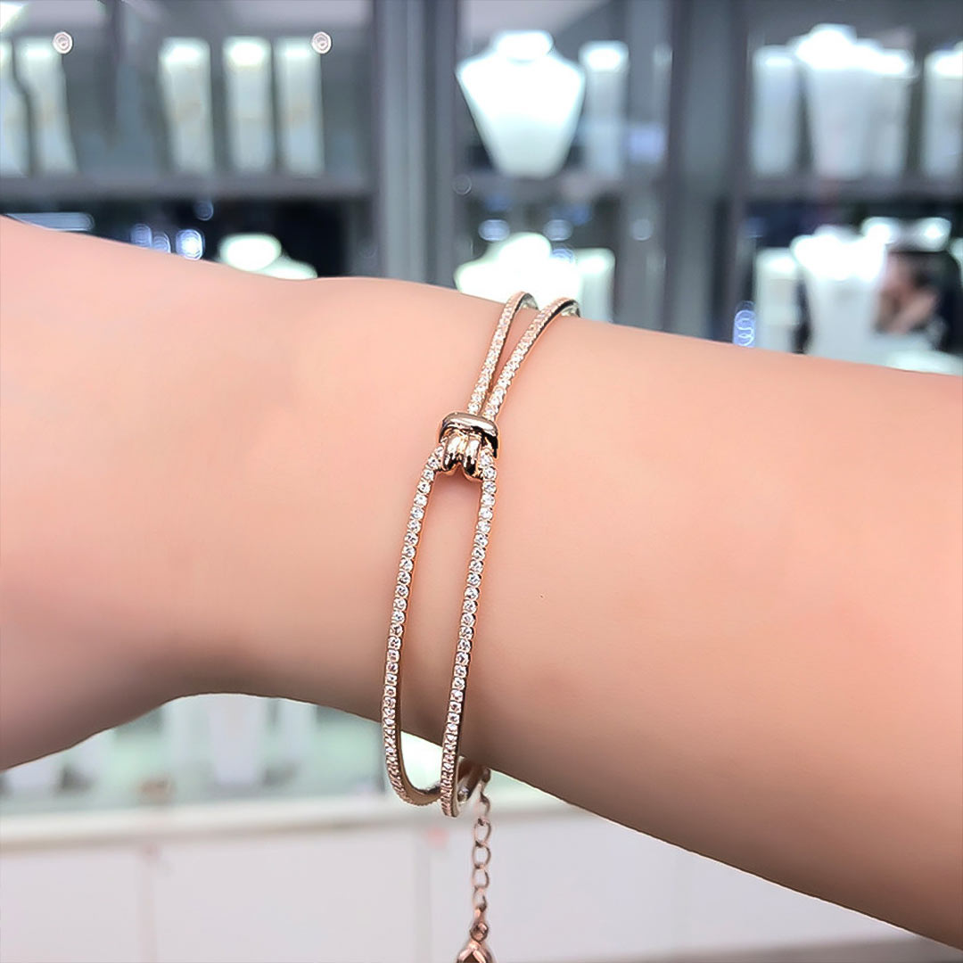 Grandmother And Granddaughter Forever Linked Together Bracelet