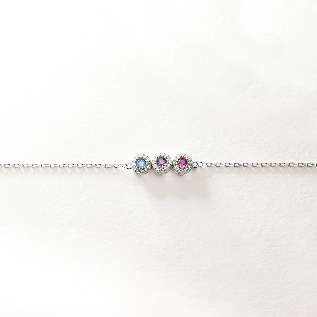 Grandma's/ Mama's  tears of joy specialized with 1-10 kids birthstones