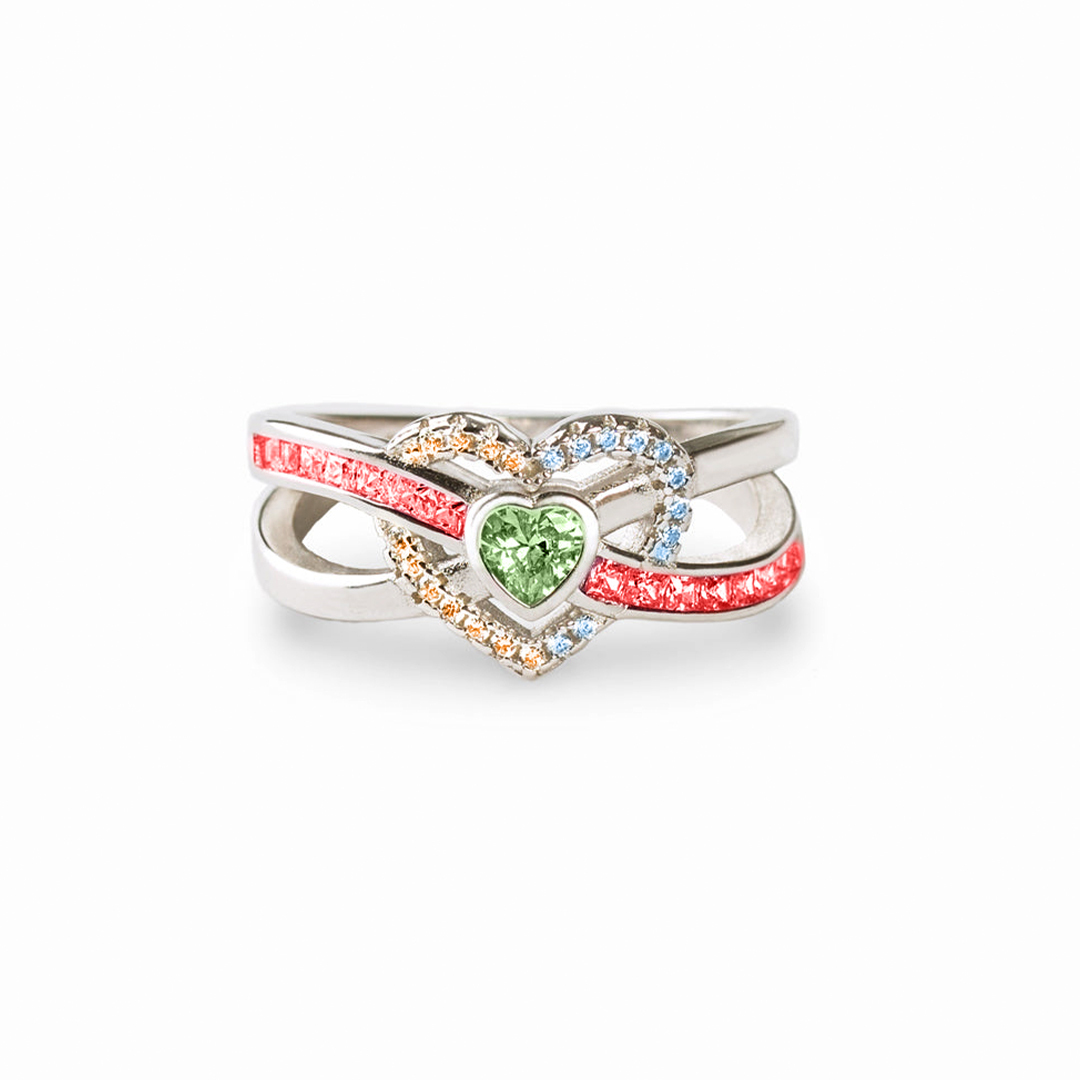 I WEAR MULTI-COLORED FOR MY STAR CHILD INFINITE LOVE RING