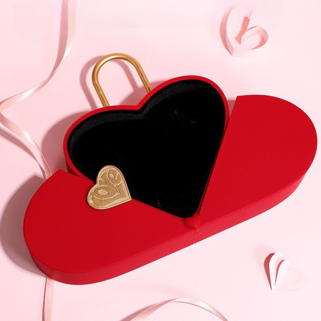 Heart Lock Love Gift Box