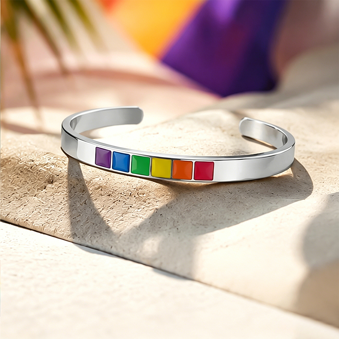 Rainbow Couple Bracelets