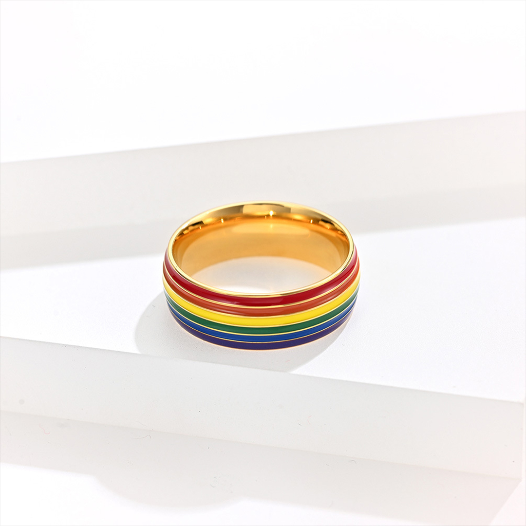 Love is Love Rainbow Ring