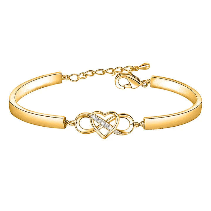For Daughter - Always Keep Me In Your Heart Infinity Bracelet-37bracelet