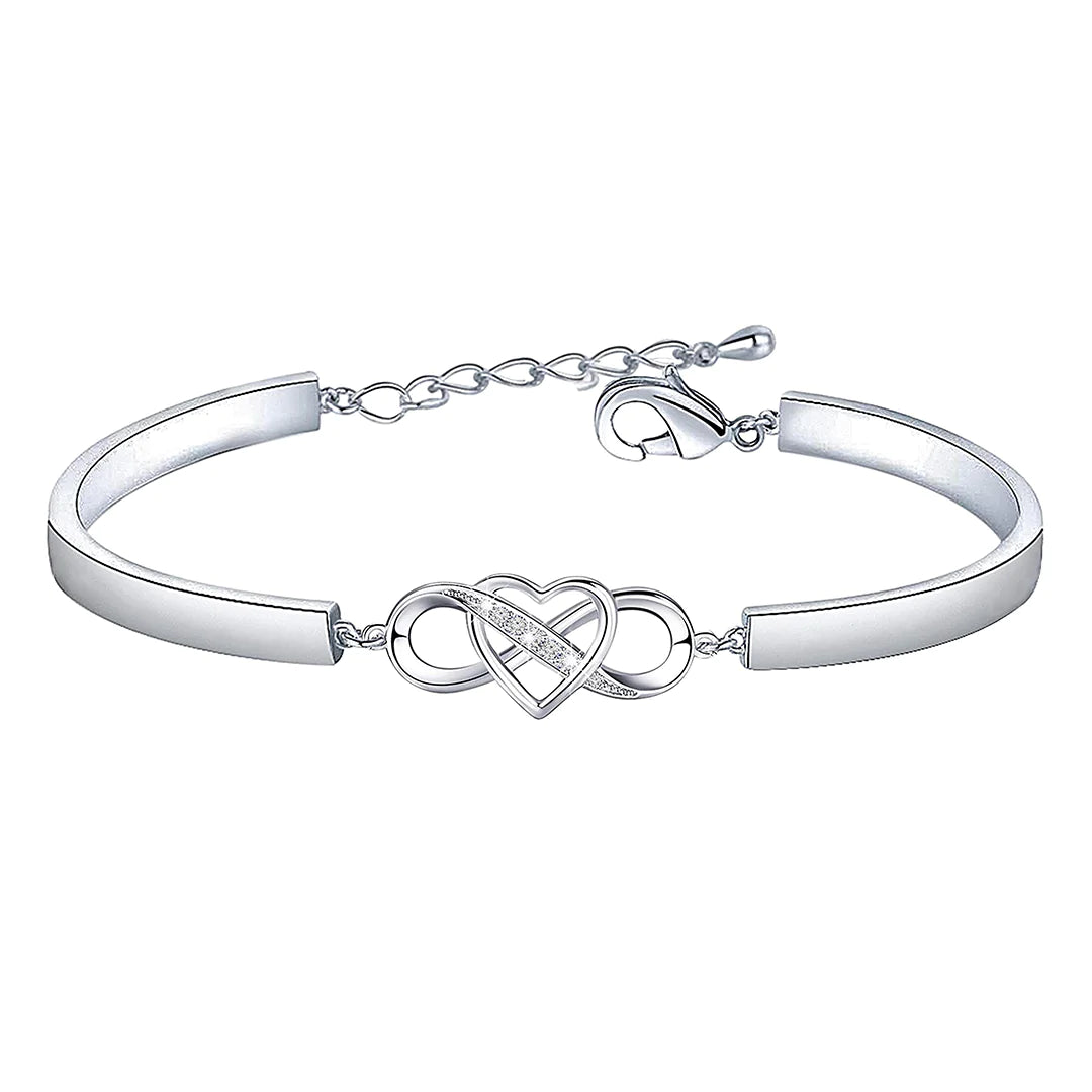 For Daughter-in-law - You Are My Daughter-in-heart Infinity Heart Bracelet