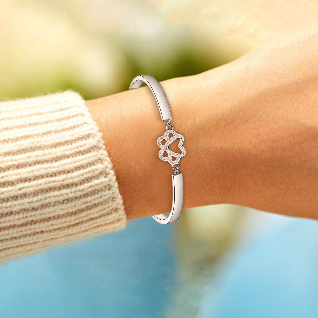 "Angel's Companion" Paw Memorial Bracelet