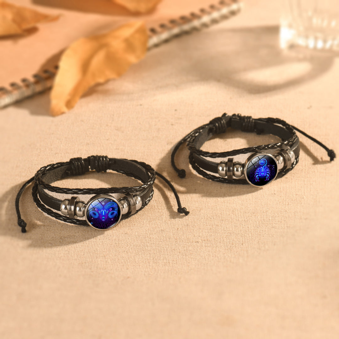 For Anyone- All Good Things Come To Me Zodiac Signs Spirit Bracelet-37bracelet