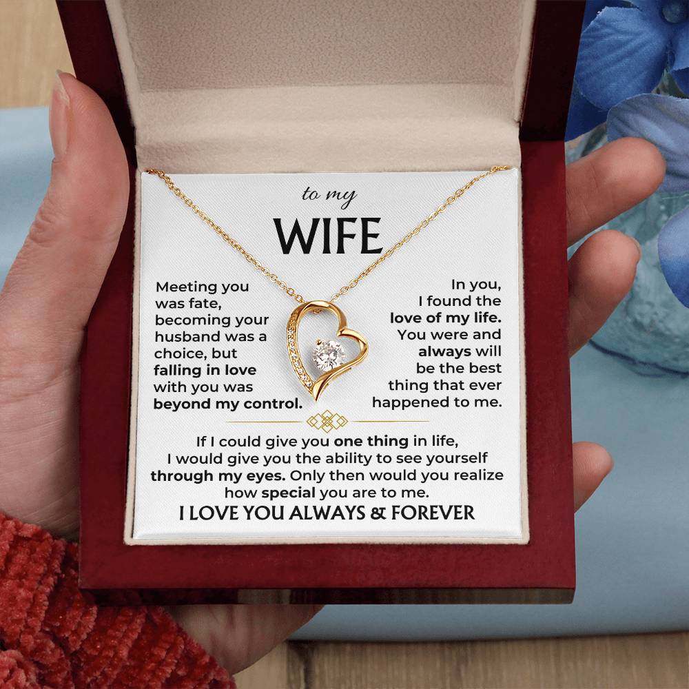 Jewelry To My Wife - I Love You Always & Forever - Gift Set - SS568