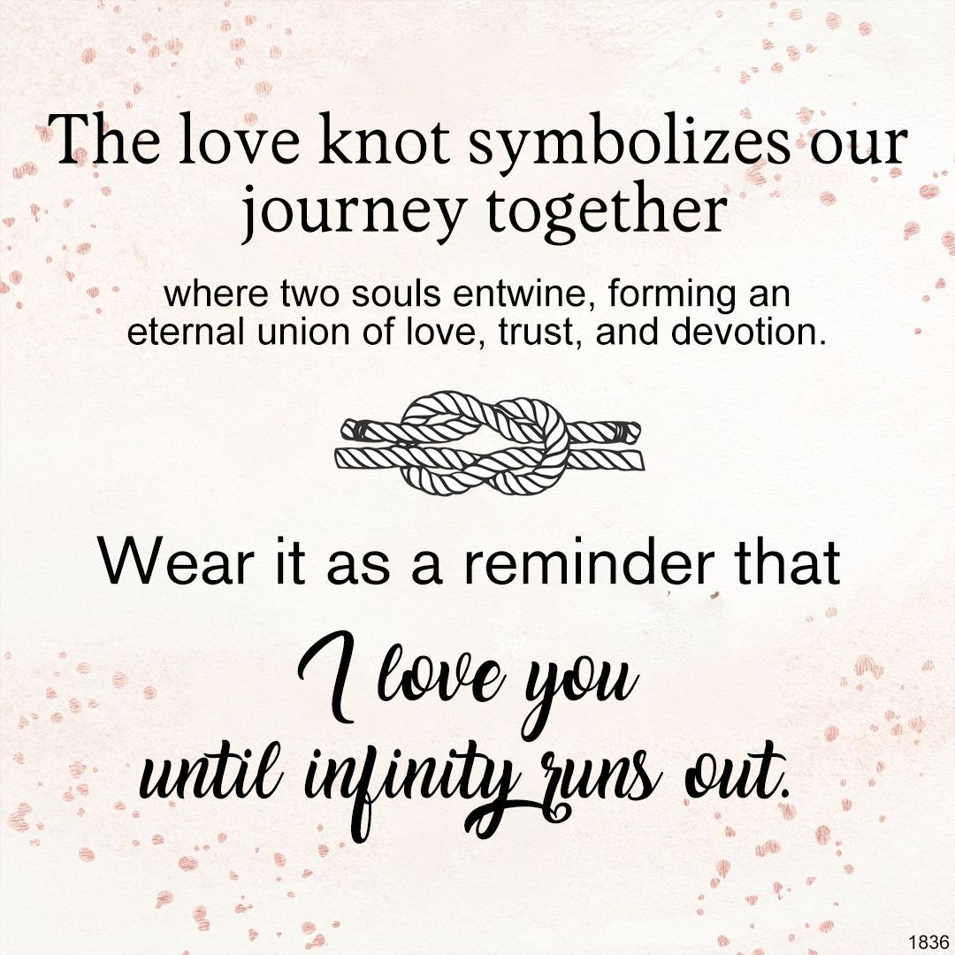 For Love - Infinity Knot Bracelet