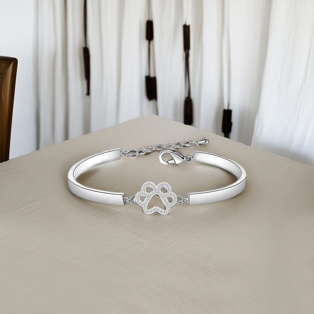 "Angel's Companion" Paw Memorial Bracelet