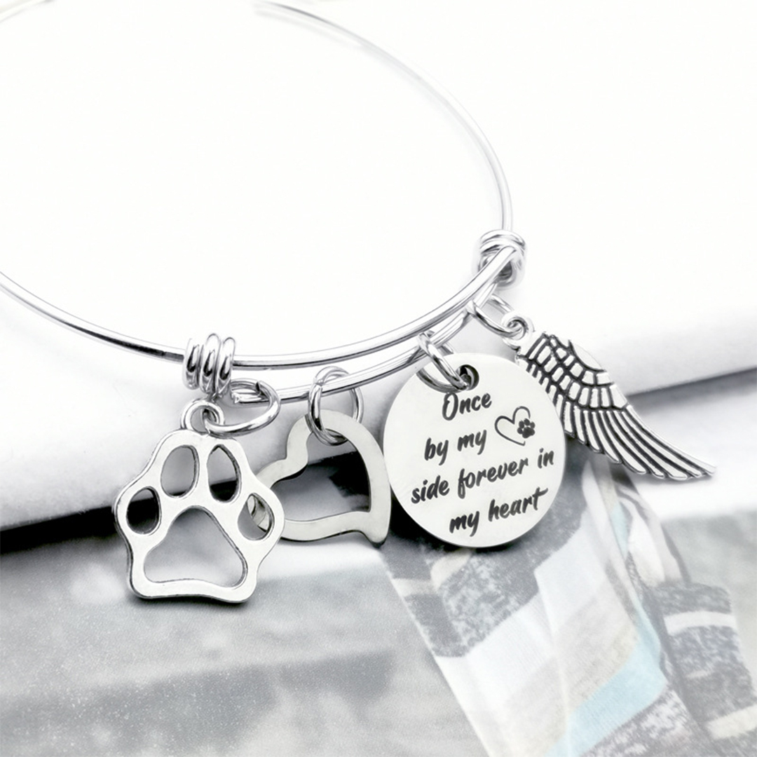 To My Furbaby in Heaven Memorial Bangle