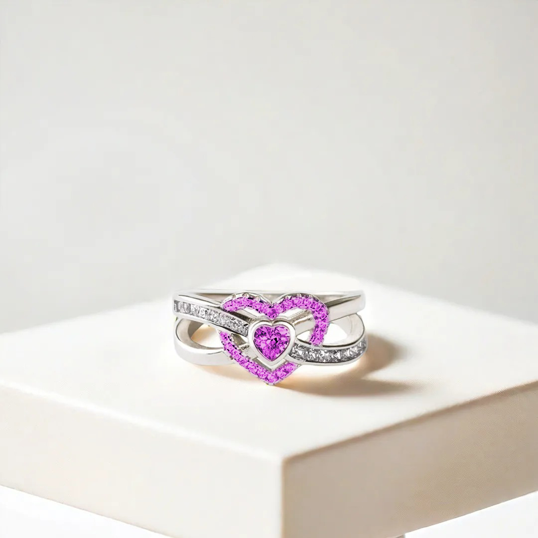 Alzheimer dementia awareness Infinite Love Ring