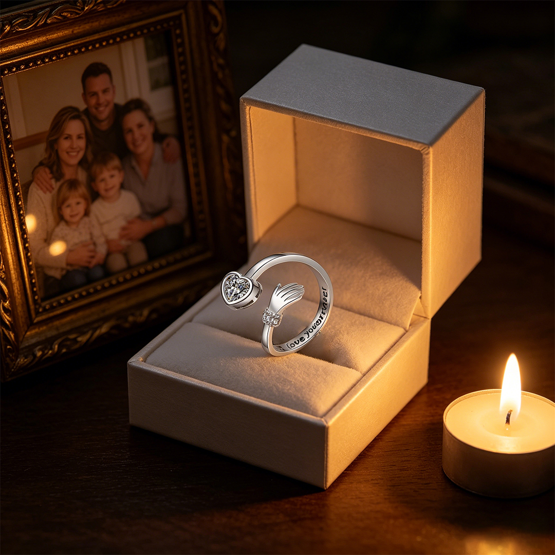 Hug from Heaven Memorial Ring