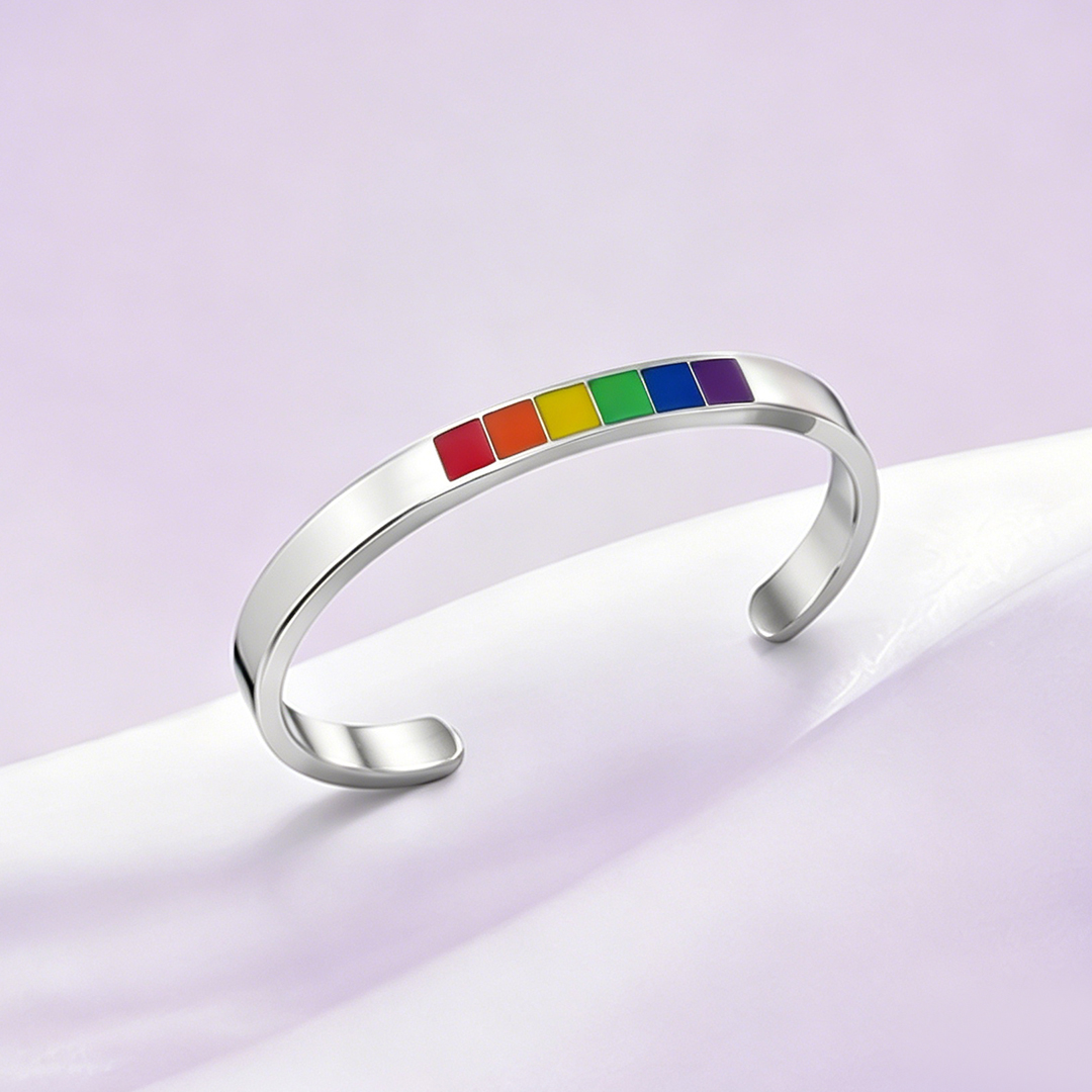 Rainbow Couple Bracelets