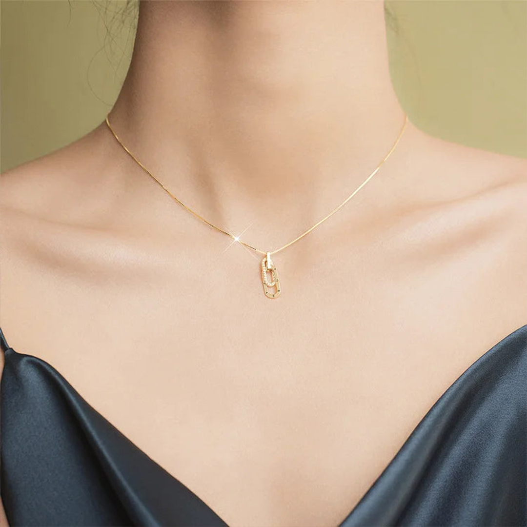 For Bonus Daughter - S925 Always Shine Like The Brightest Star Circle Necklace