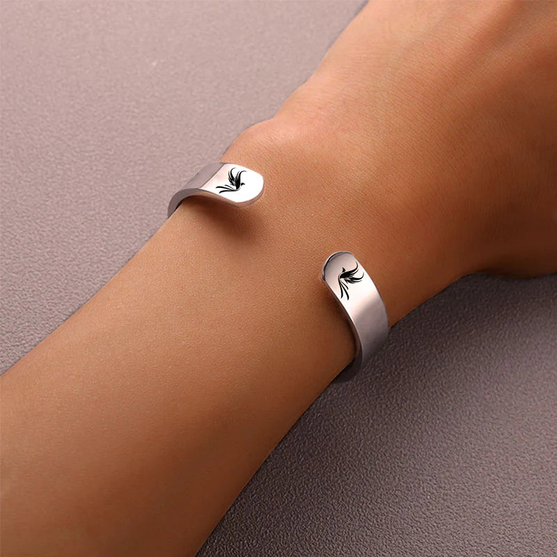The Fire Inside Me  Burns Brighter Than The Fire Around Me Pheonix Bold Bracelet