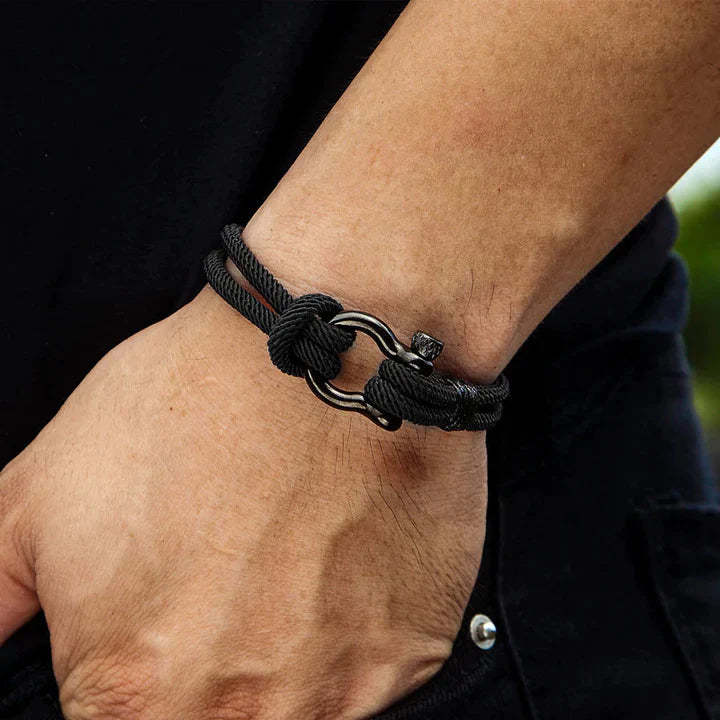 For Grandson - I Squeezed This Knot Bracelet Really Tight And Filled It With My Love And Light Knot Bracelet-37bracelet