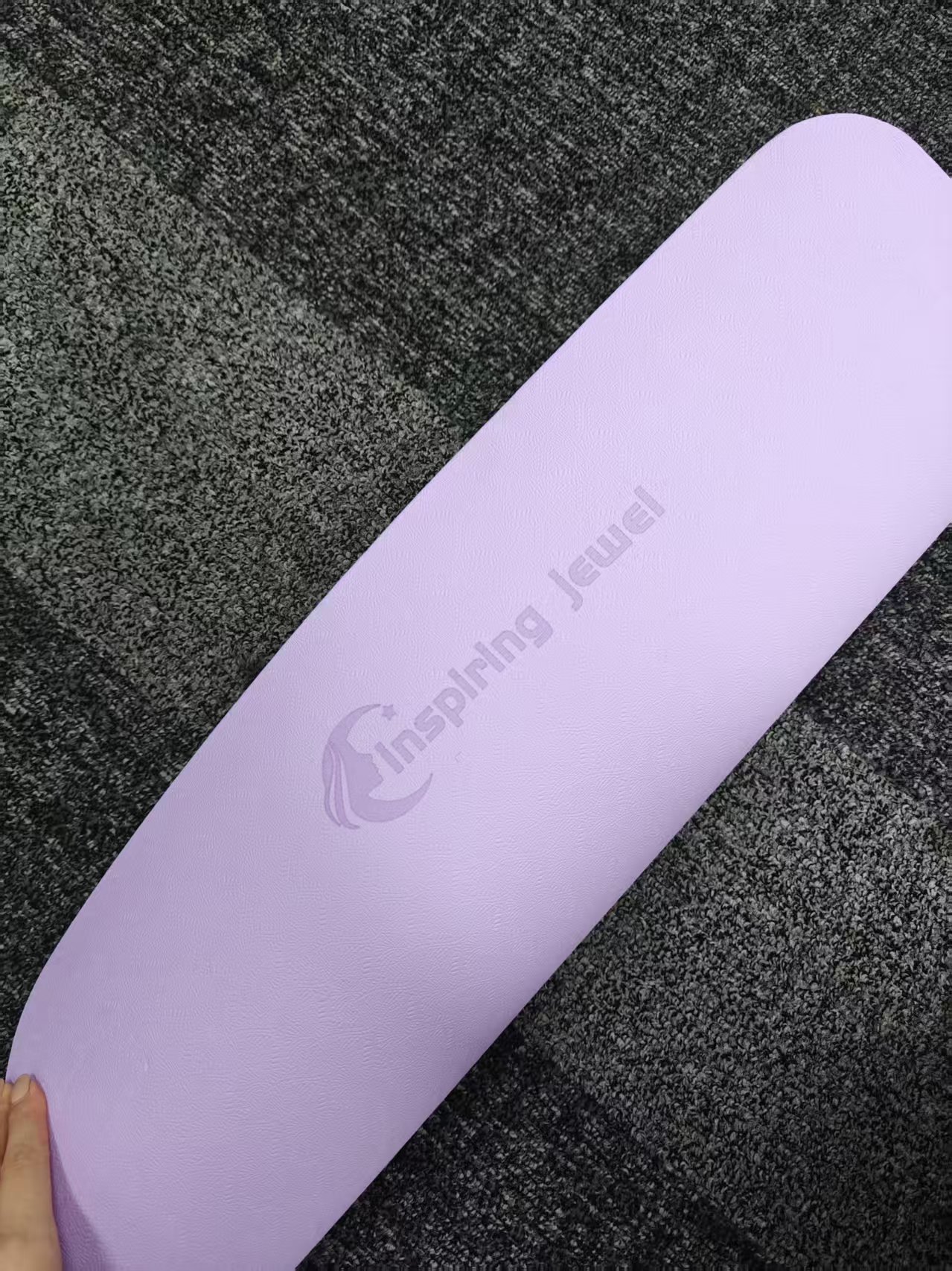 InspiringJewel Yoga Mat in Purple