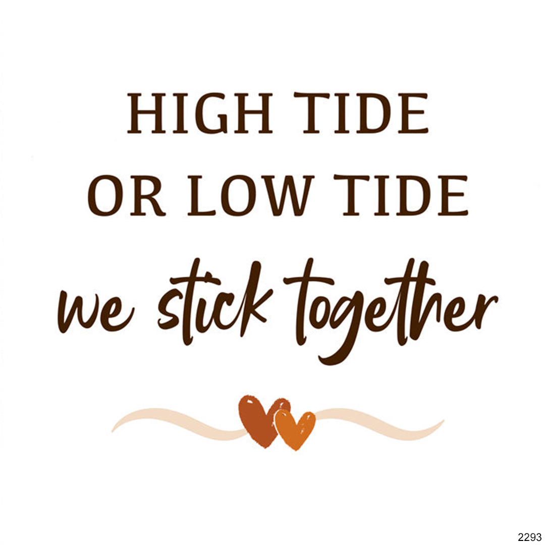 For Love - High Tide Or Low Tide Personalized Double Stone Wavy Ring