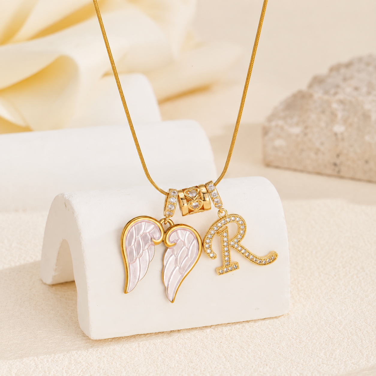 Custom Initial Keepsake Necklace