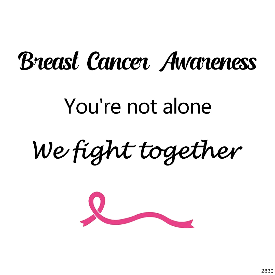 Breast Cancer Awareness-Pink Diamond Big & Small Heart Ring