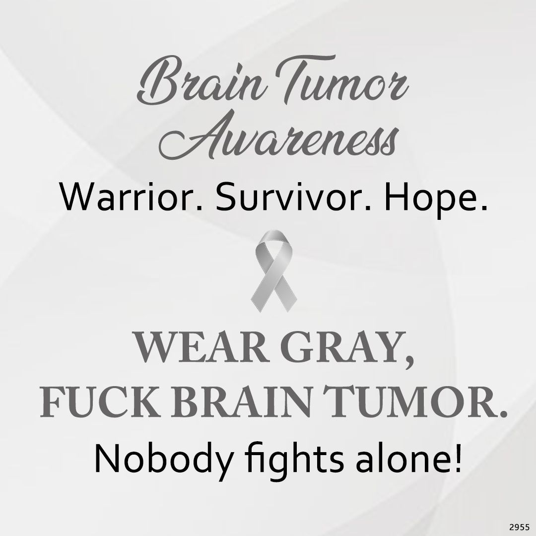 Brain Tumor Awareness-Ribbon Charm Gray Beaded Bracelet