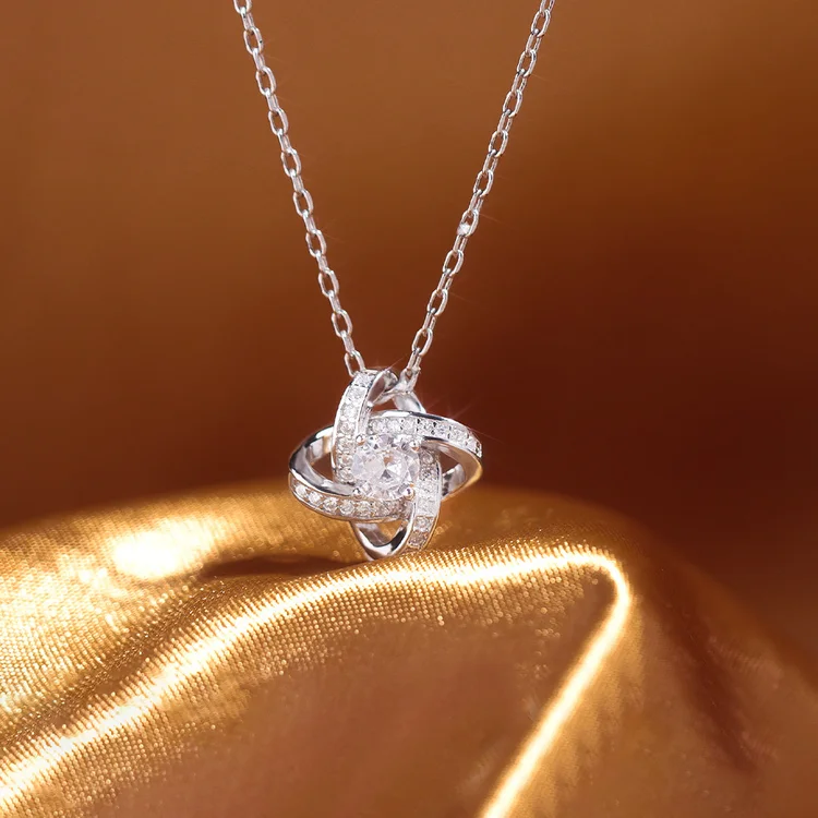 Apology Forever Rose Gift For Her - Necklace & Message Gift Set