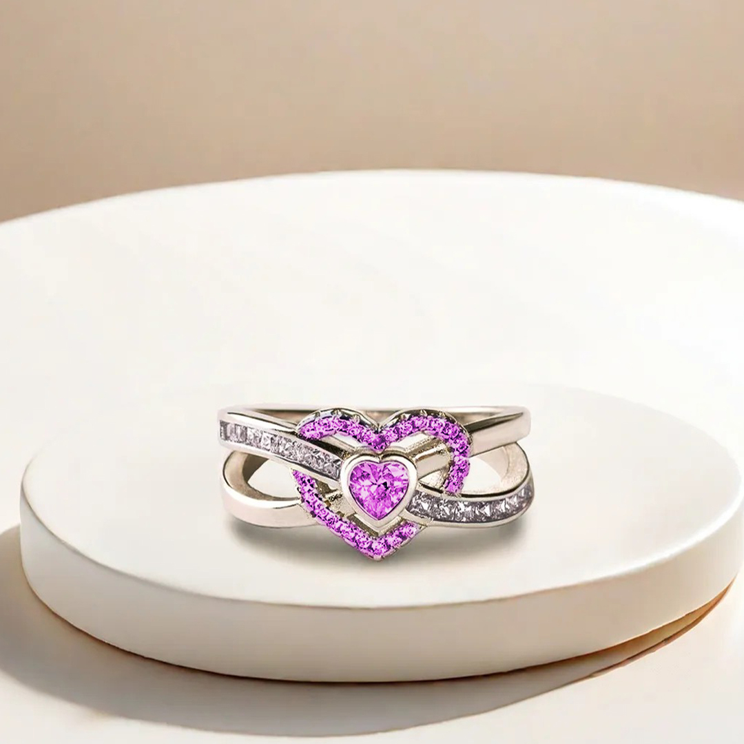 Alzheimer dementia awareness Infinite Love Ring