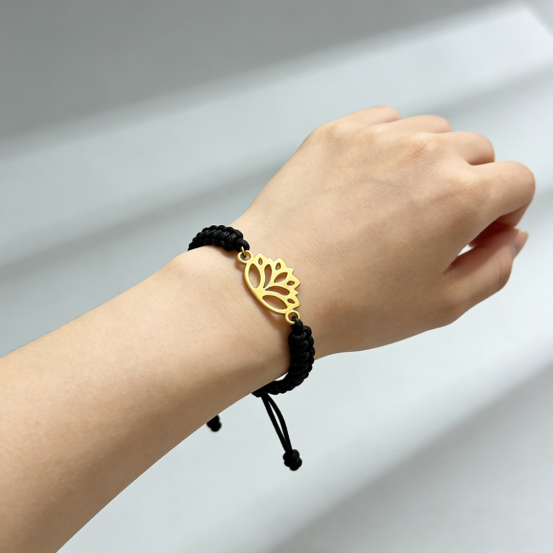 Lotus Woven Bracelet