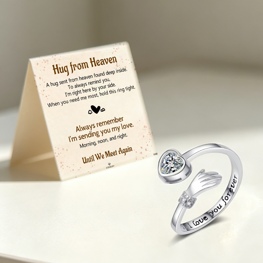 Hug from Heaven Memorial Ring