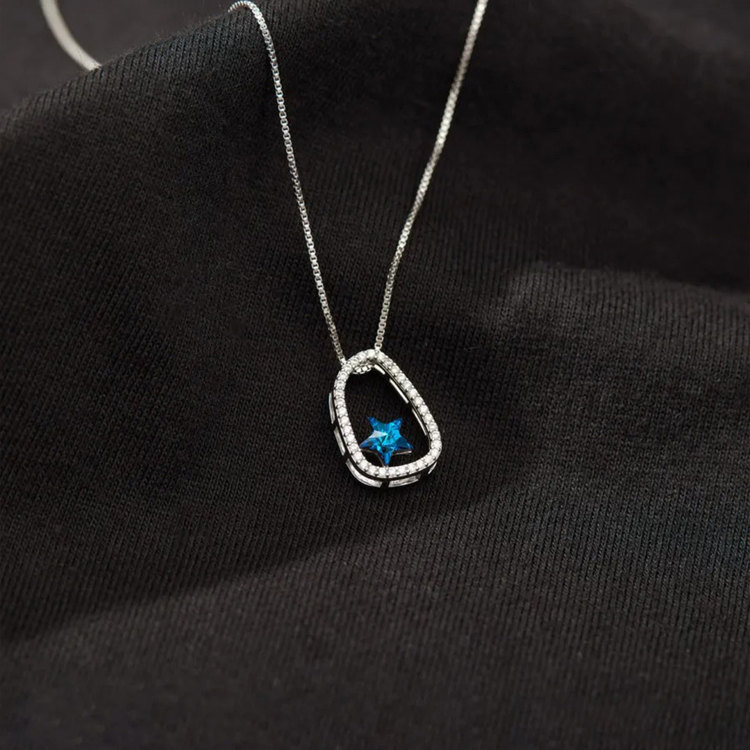 Autism Awareness Gift Star Necklace