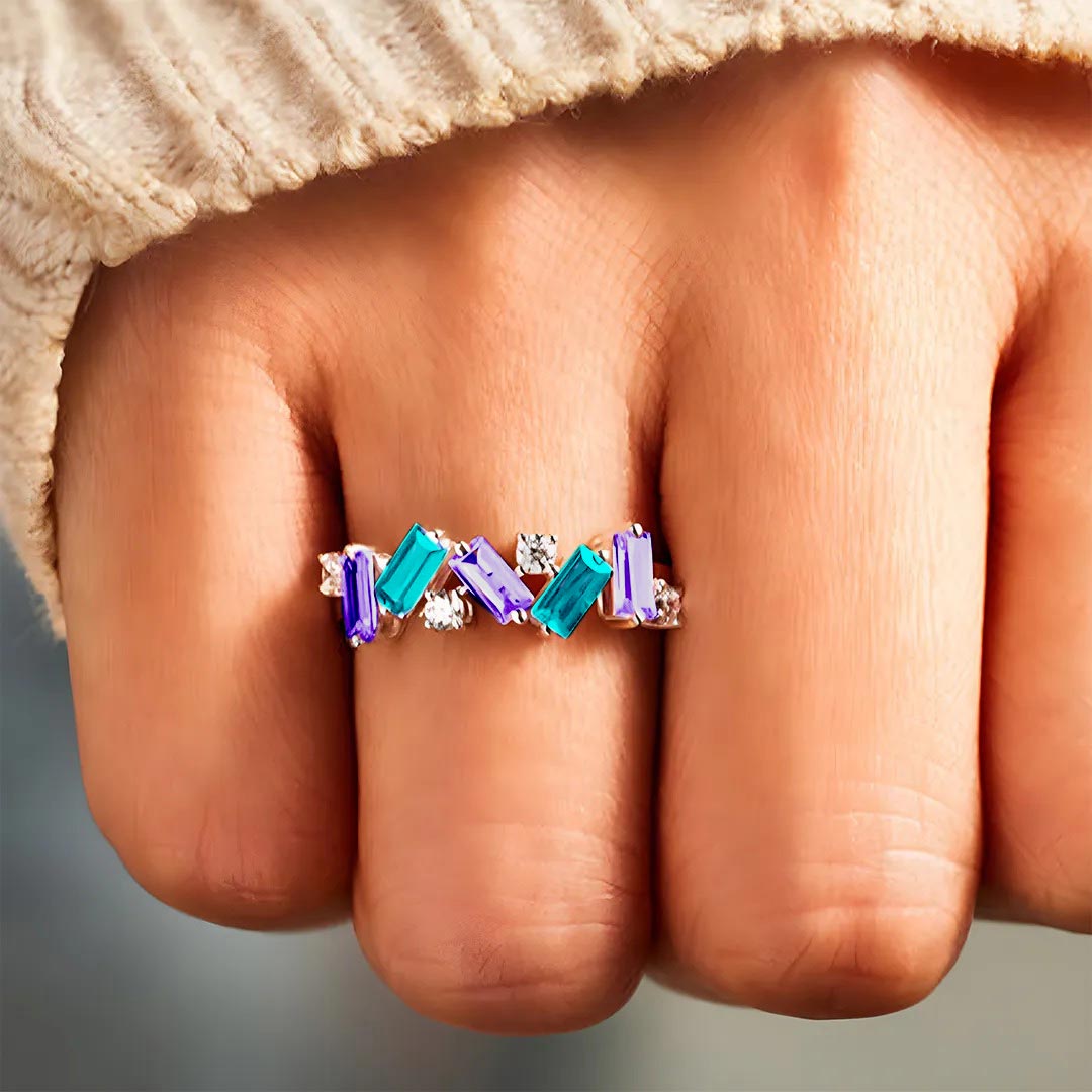 Suivide Prevention Awareness-diamond ring