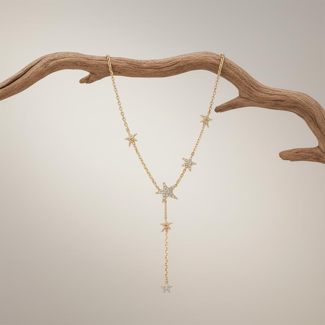 The Star Mom Lariat Necklace