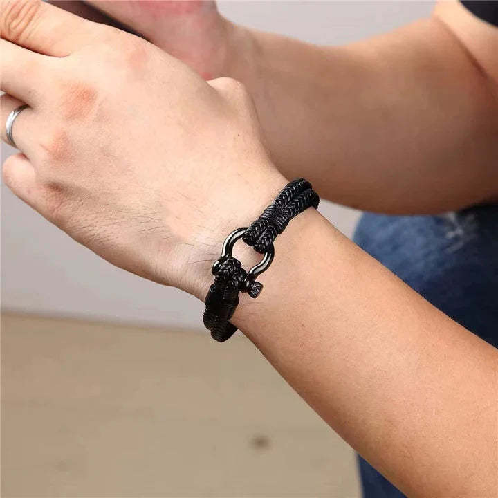 For Grandson - I Squeezed This Knot Bracelet Really Tight And Filled It With My Love And Light Knot Bracelet-37bracelet