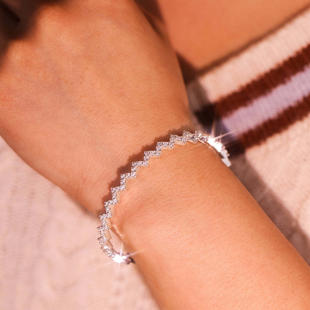 For Daughter - S925 I Will Be There For You Through Highs And Lows In Life Bracelet