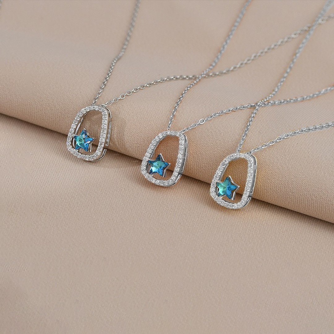 Autism Awareness Gift Star Necklace