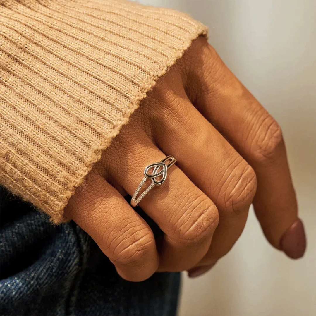 Melanoma & Skin Cancer Awareness Black Stone Ring