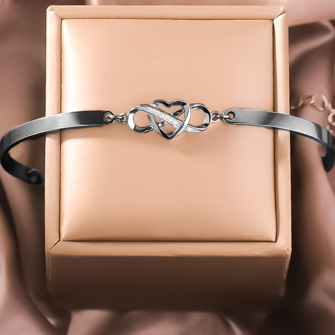 For Daughter - Always Keep Me In Your Heart  Infinity Bracelet-37bracelet