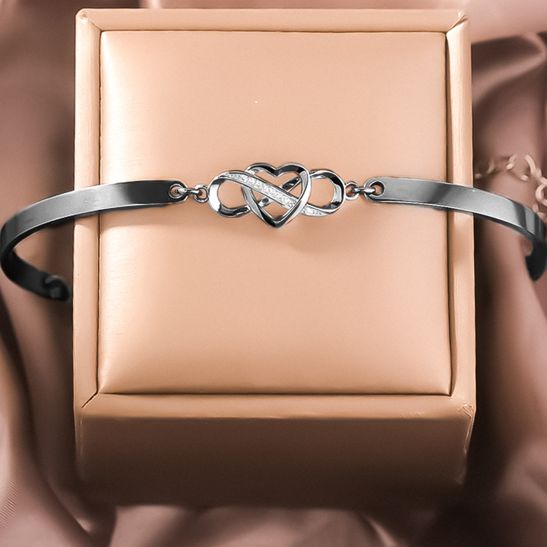 For Daughter - Always Keep Me In Your Heart  Infinity Bracelet-37bracelet