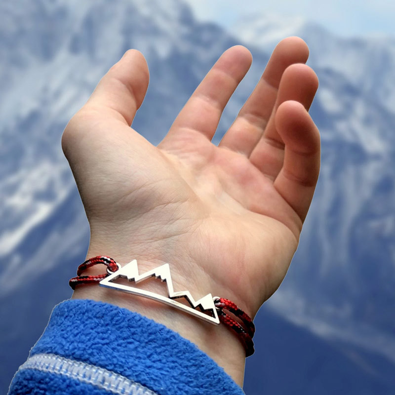 For Anyone - Keep Climbing Braided Bracelet
