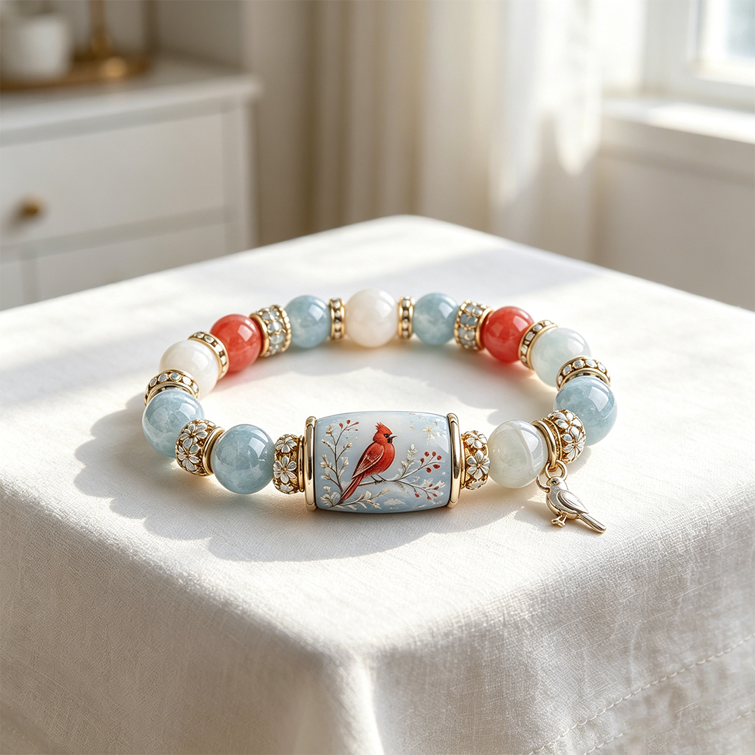 Heaven's Messenger Cardinal Bracelet