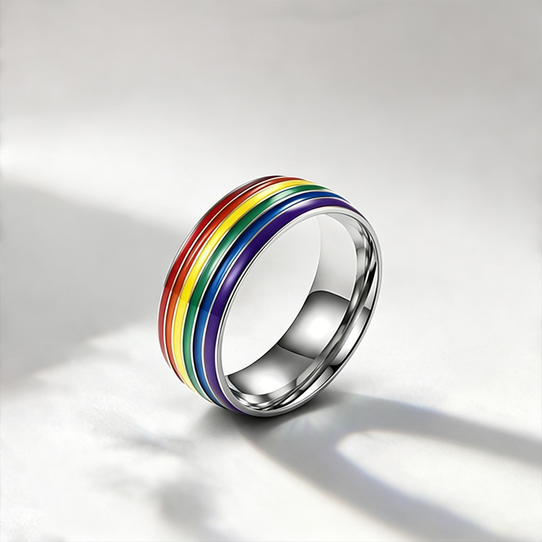 Love is Love Rainbow Ring