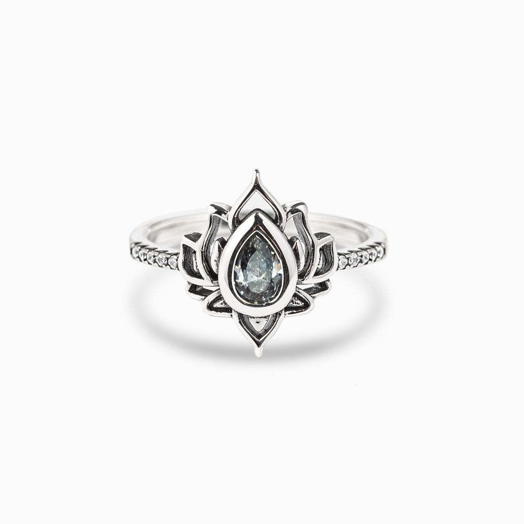 Fck My Trauma Lotus Ring